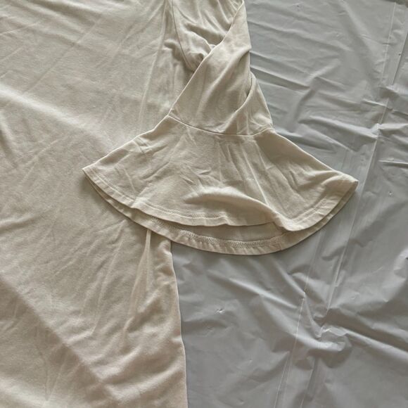 Apt 9 Tunic White w/Floral Embroidered Design Size Large EUC - Picture 10 of 10